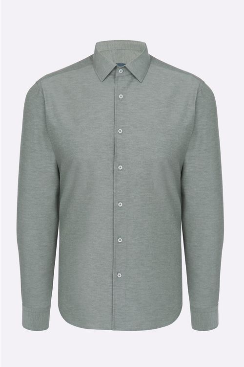 Camisa Casual Manga Longa Slim Vestebene Fideli