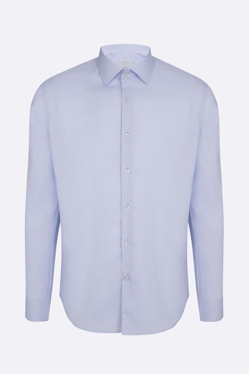 Camisa Social Slim Algodão Fio 60 Stretch Fideli